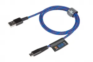 Longlife  Micro-USB-kabel MFI 1m Blå