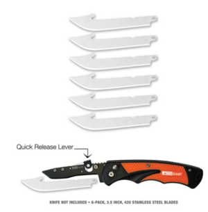 Razor kniv udskiftelig bladsæt - 6 blade