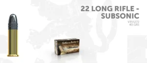 sellier bellot 22lr subsonic