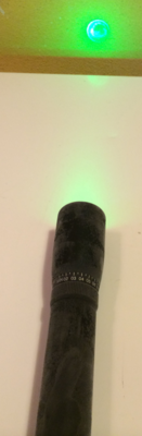 laser ved minus 15 gr