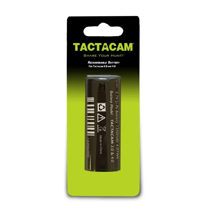 Genopladeligt batteri til Tactacam