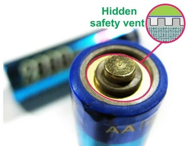 Kentli genopladelige batterier AA