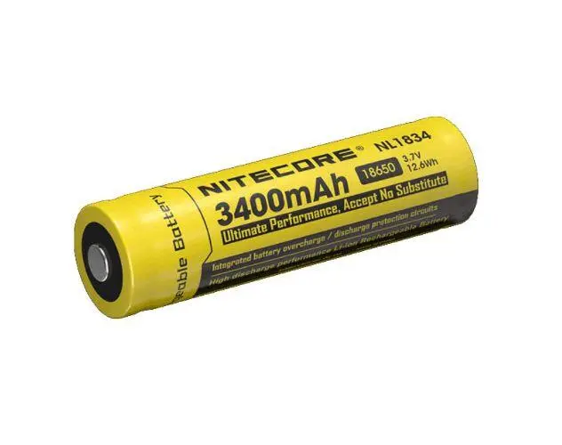 Genopladeligt batteri 18650 - HIK, Pixfra mfl