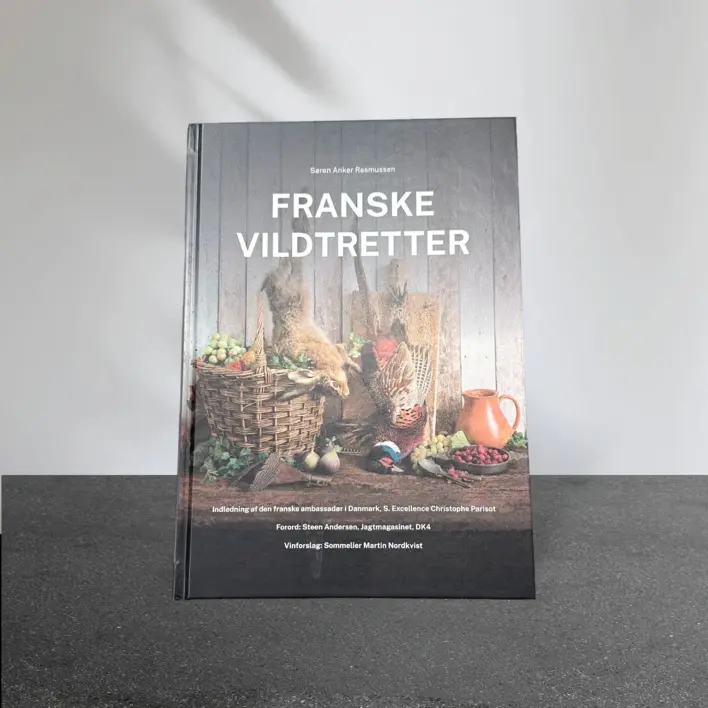 Franske Vildtretter - bog om mad tilberedning af mange vildtarter