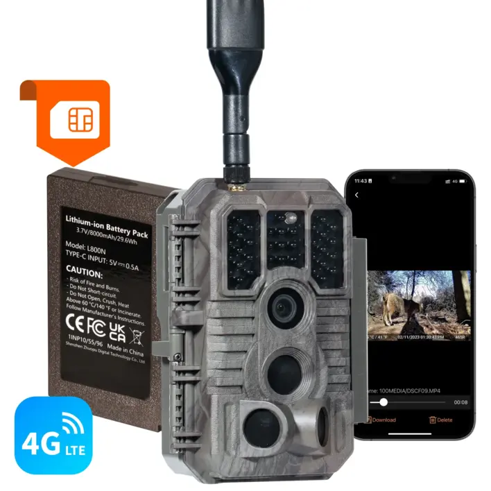 Black S960 vildtkamera - billeder og videoer til din telefon