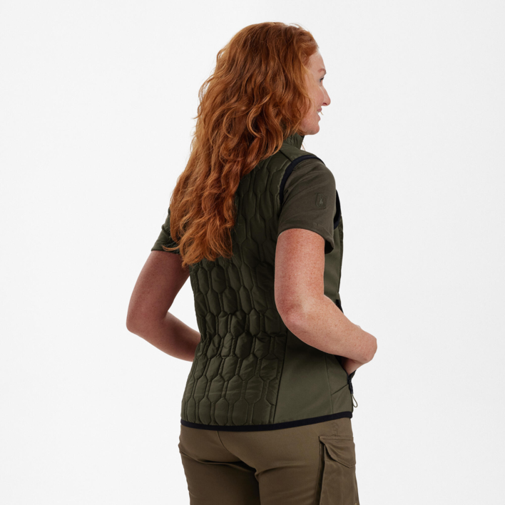 Lady Mossdale quiltet vest