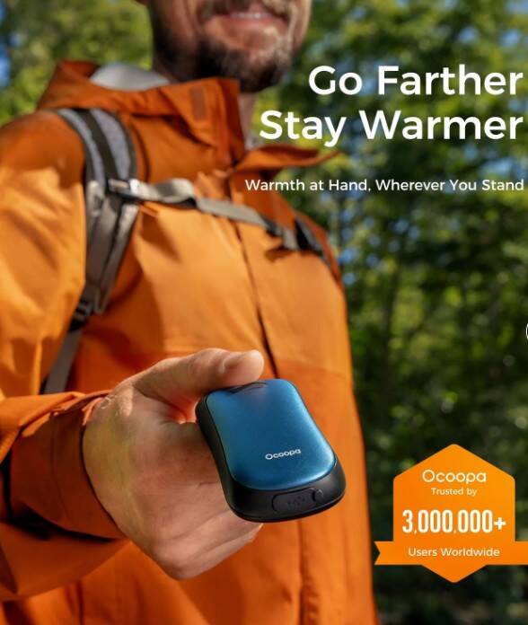 Genopladelig håndvarmer - med magnet UT4 urban