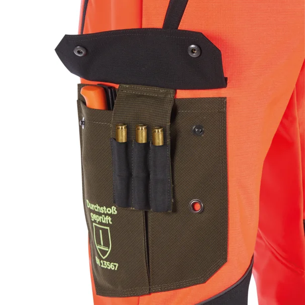 Vildsvin kevlar bukser - PSS X-treme i orange