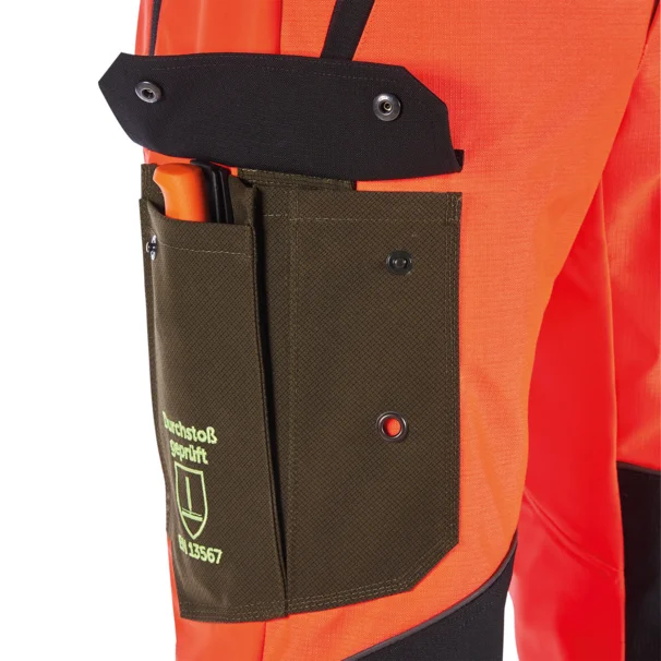 Vildsvin kevlar bukser - PSS X-treme i orange