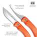 Swingblade jagtkniv -  (orange)