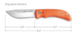 Swingblade jagtkniv -  (orange)