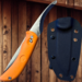 Turnblade jagtkniv -  (orange)