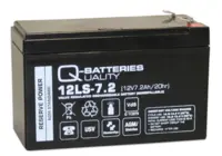 Batteri 12v Q-BATTERI genopladeligt batteri 7,2ah
