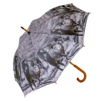 Paraply med vildsvin motiv