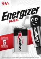 Batteri 9v Energizer Max