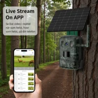 Live Kamera 4g 2.0 inkl solcelle og batteri pakke - 2026 model