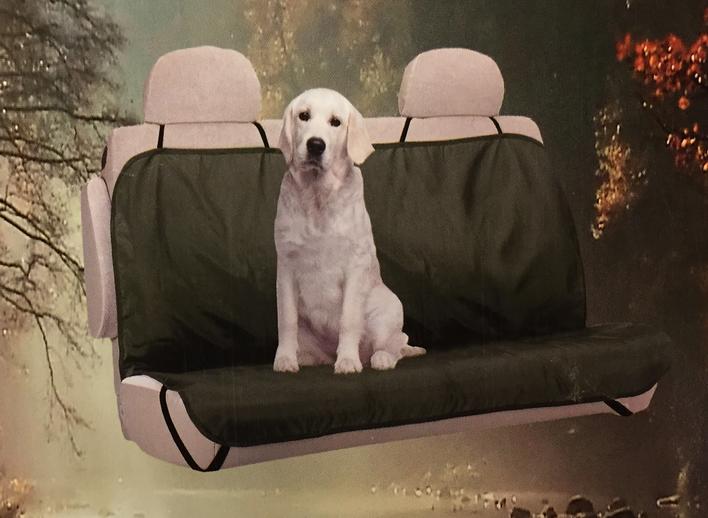 Berger & Schröter 31804 Tæppe til hunde Polyester Grøn Bagsædet