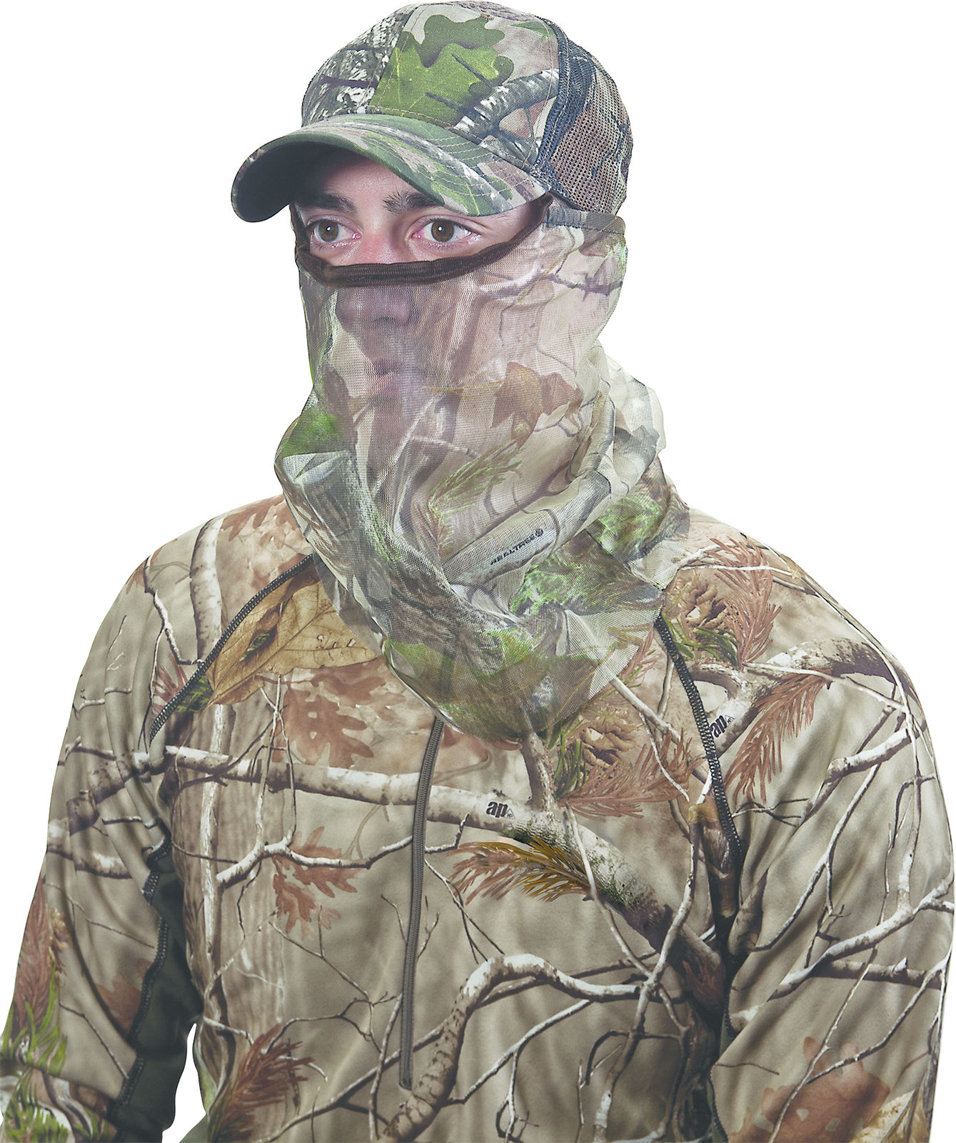 Ansigts maske 3/4 Real Tree