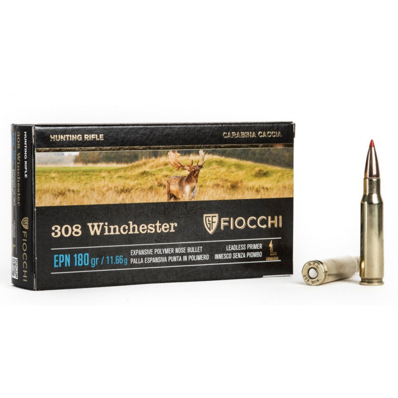 Fiocchi 308 WIN - EPN 180gr / 11,66 g