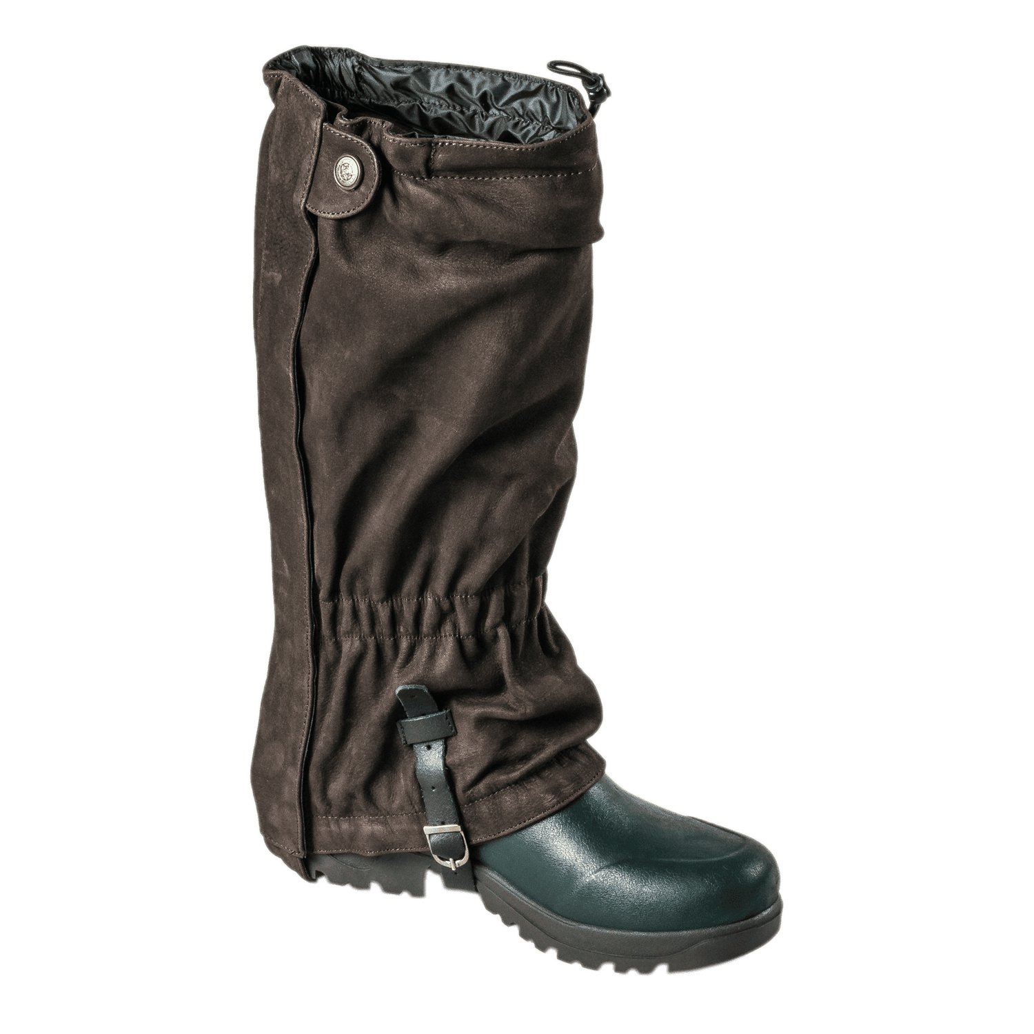 Læder gaiters - overtræk til sko/støvler