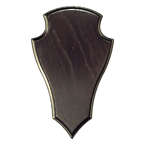 Eg bukke / trofæplade til Rådyr (Skjold)