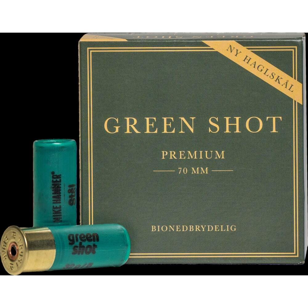 GreenShot haglpatron 12/24/7 hagl (25 stk)