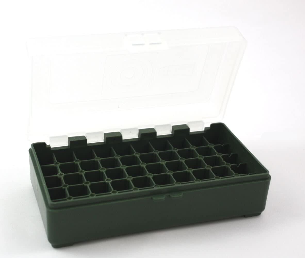 Ammunitionsæske med klart låg