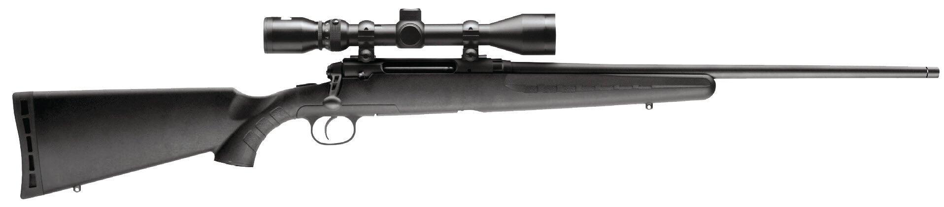 Savage Axis II - Riffelsæt inklusiv montager og 3-9x40 Bushnell kikkert