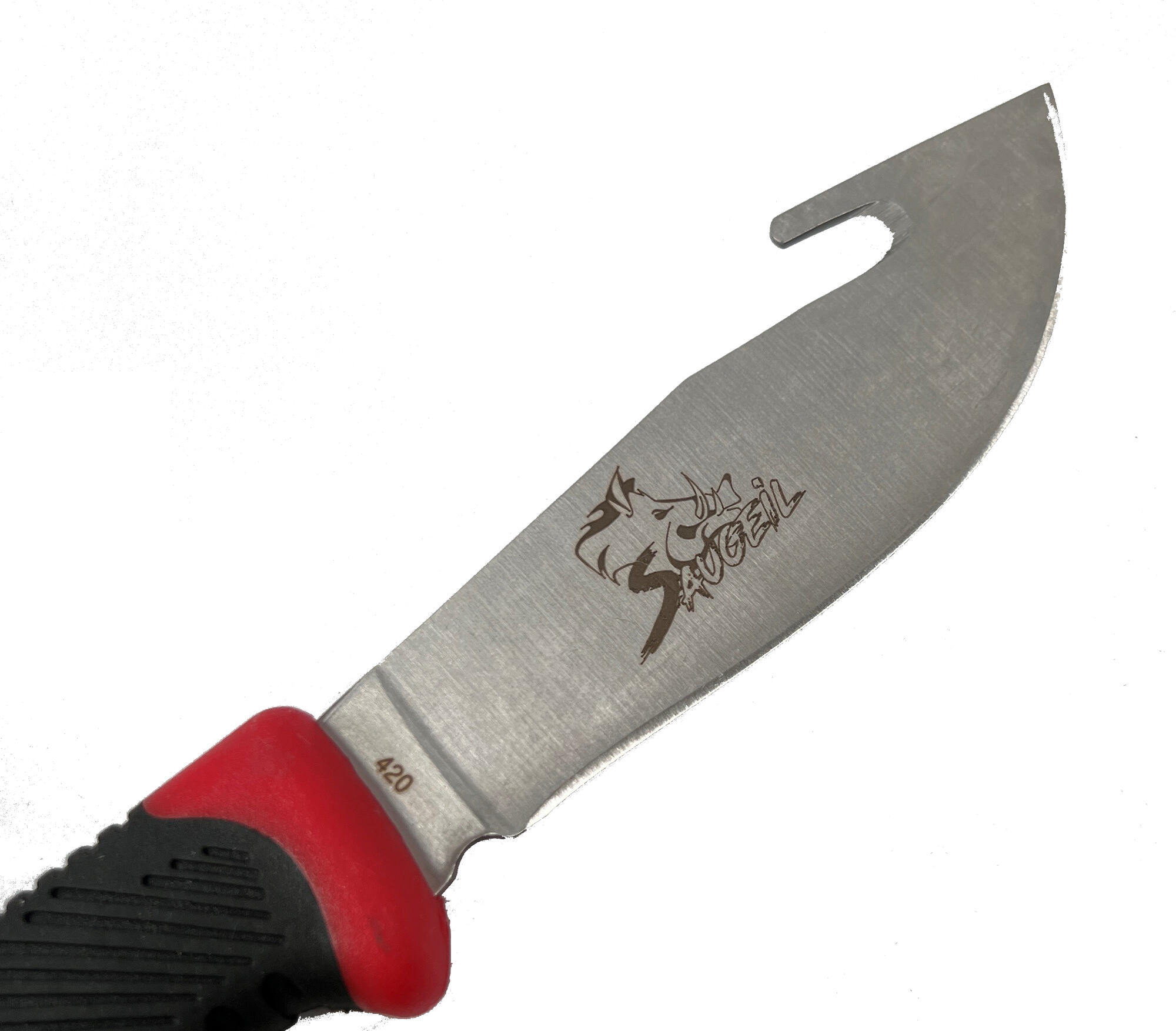 Slagtekniv med bugåbner - Böker