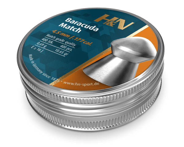 H&N Baracuda MATCH 4,5mm (400stk)