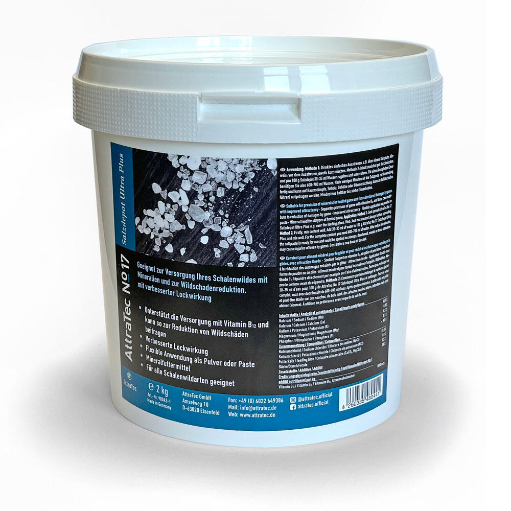 Attratec No 17 Salt- og mineral depot 2kg