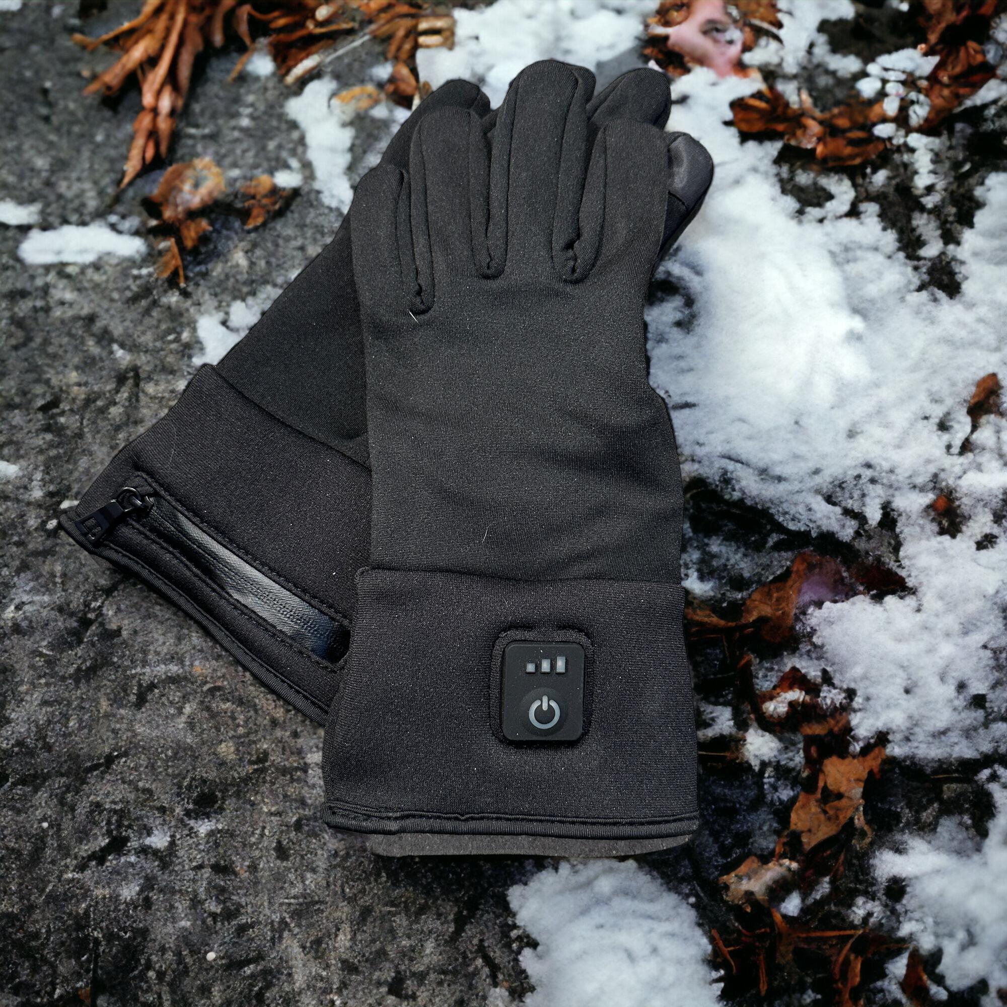 Batteri opvarmede handsker