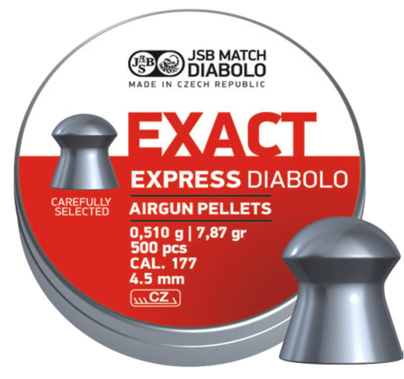 JSB Exast Diablo Express 4,5mm, 500stk