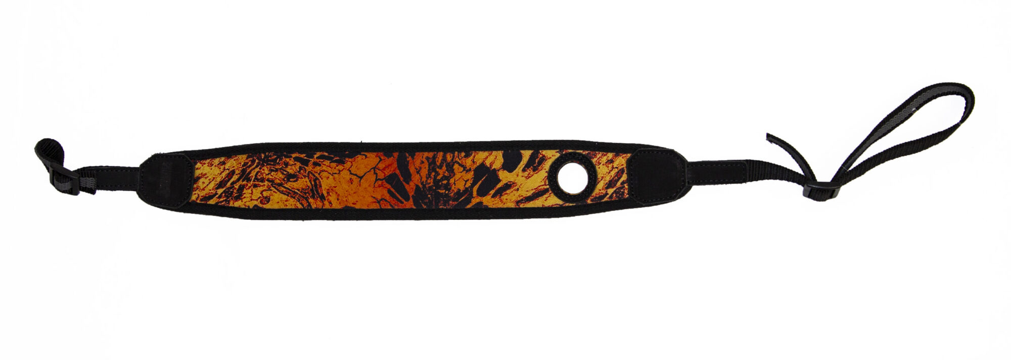 Geværrem / Riffel med tommelfinger hul (Orange camo)