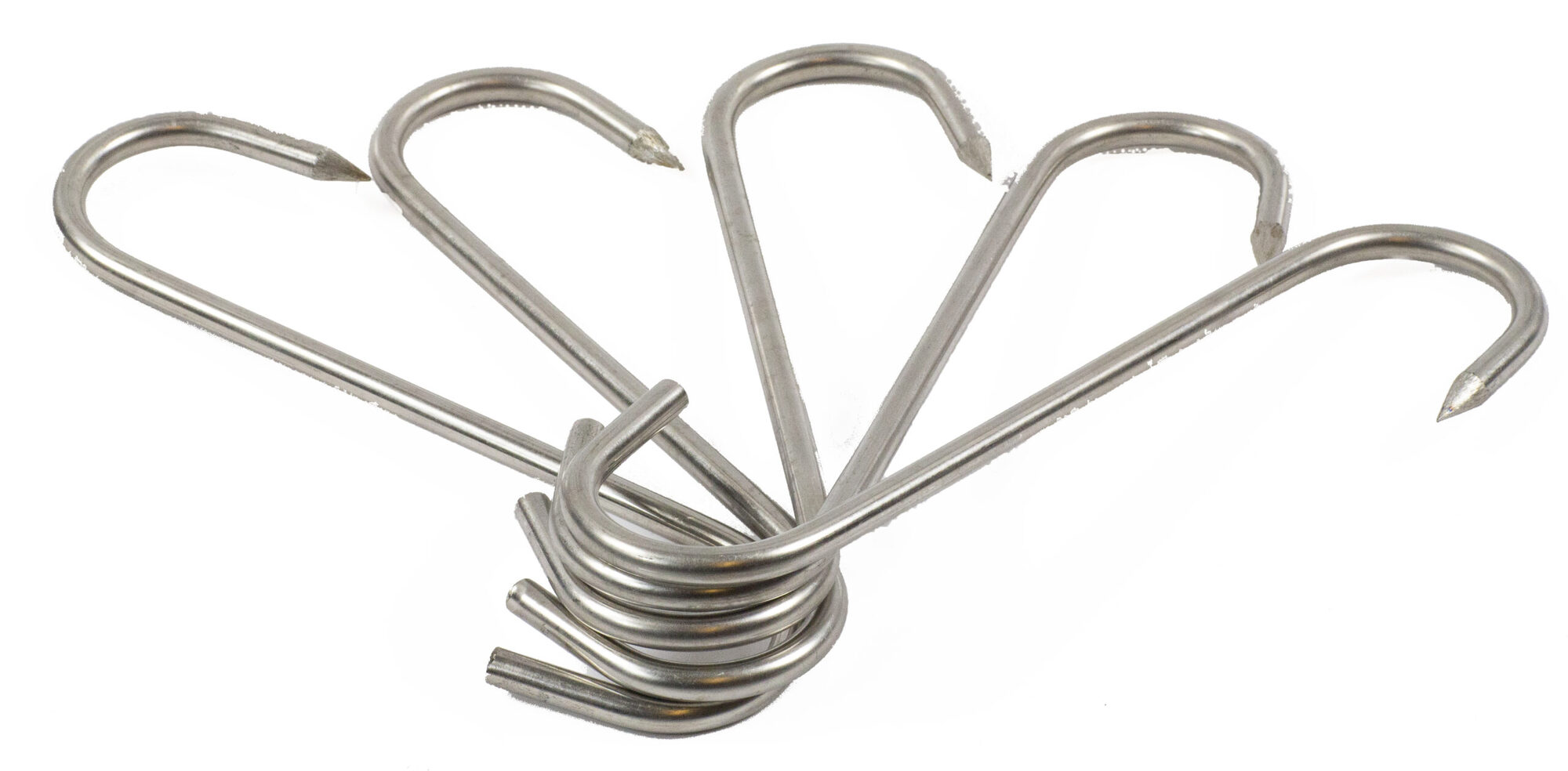 5 x Slagterkroge 8mm