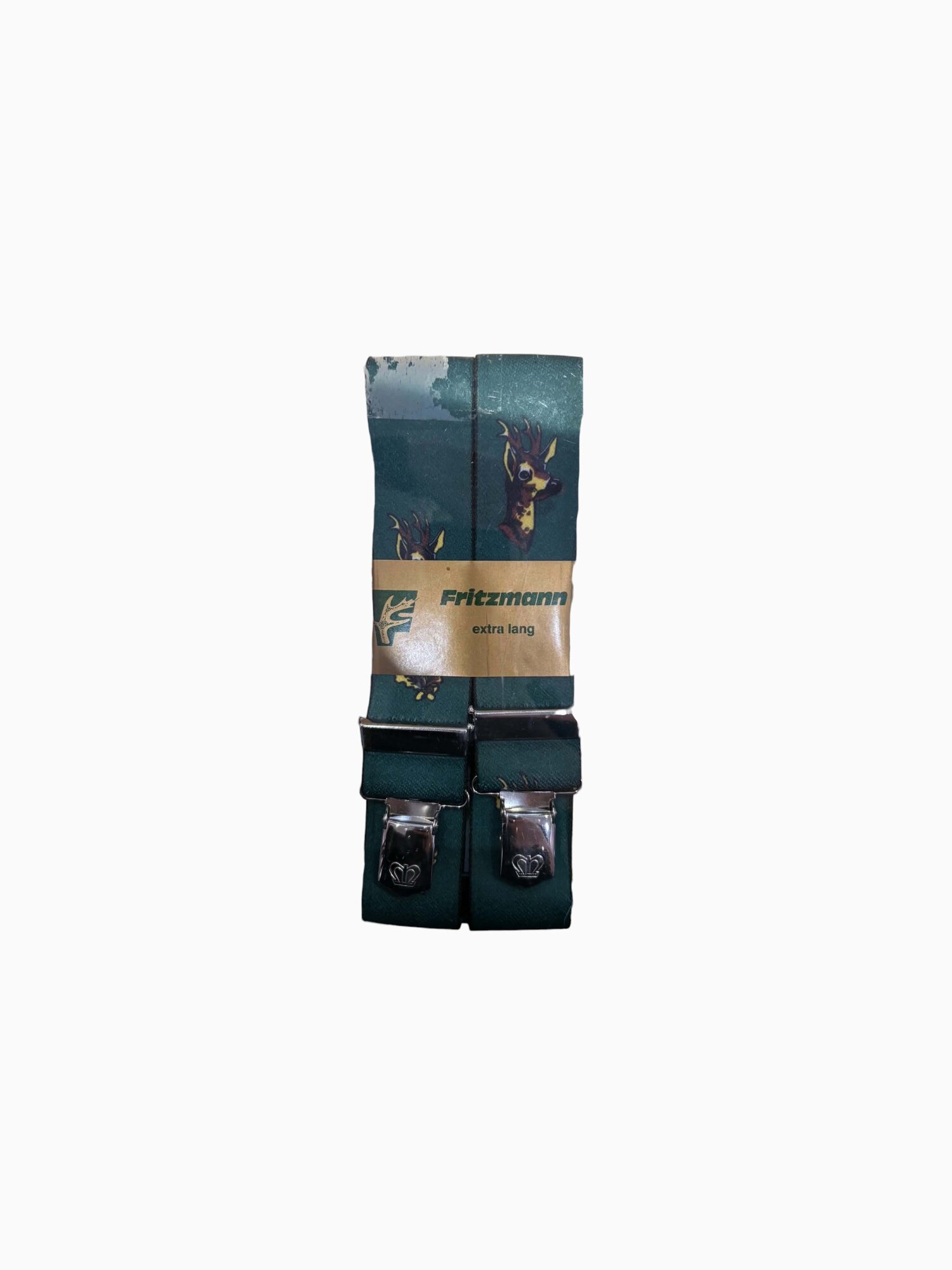 Seler - råvildt motiv - 120cm - seleklips farve Seler - råvildt motiv - 120cm - seleklips farve