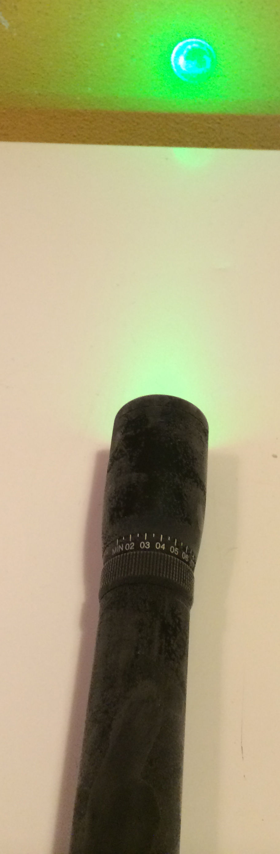 Laser designator 10 - grønt lys