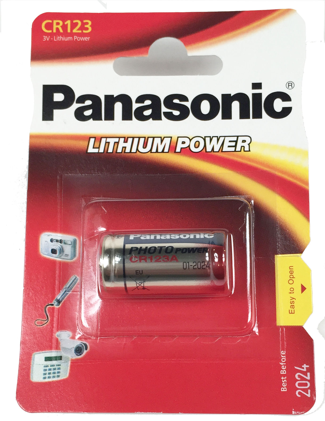 CR123 Lithium batteri